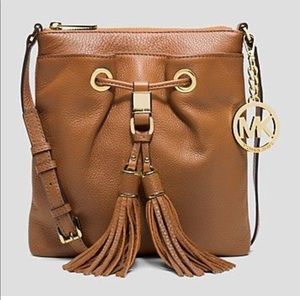 Authentic Micheal Kors Tassel Crossbody Bag
